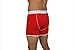 Speakeasy Briefs: Men's Stash Underwear with a Secret Front Pocket (Medium, Red)