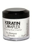Keratin Complex Volumizing Dry Shampoo Lift Powder - White by Keratin for Unisex - 0.21 oz Powder