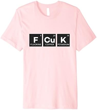 Mens FCUK Periodic Table &amp; I DONT GIVE A FOX ANTI BULLYING SHIRT XL Pink