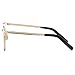 Amomoma Retro Round Women Eyeglasses Eyewear Optical Frame Clear Glasses AM5005 With Black Frame/Gold Temple