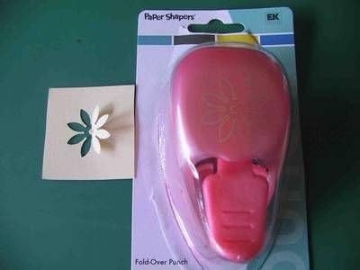 Fold Over Flower Med Punch by Paper Shapers