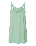 Bella 8838 Womens Slouchy Tank - Mint, Medium