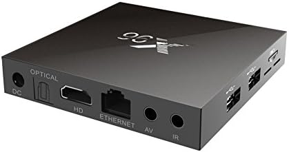 ELECSUM X96 4K Android 6.0 Smart Tv Box, Amlogic S905X Quad Core Set Up Box 2G 16G Wifi LAN Google Streaming Media Player For EU