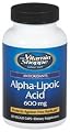 the Vitamin Shoppe - Alpha-Lipoic Acid, 600 mg, 120 veggie caps