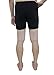 YogaAddict Men's Yoga Stretchable Short Pant, Ideal for Any Yoga Style and Pilates, Premium Quality, Black - Size M