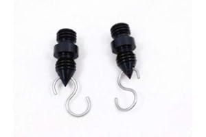 FOWA New 2PCS Plumb Bob Hook and Prism Adaptor 5/8x11 Thread for Mini Prism