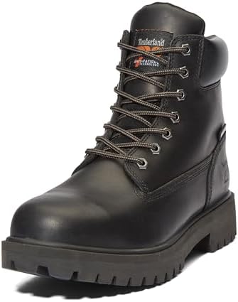 Amazon.com | Timberland PRO 8IN Men's, Black, Steel Toe, EH