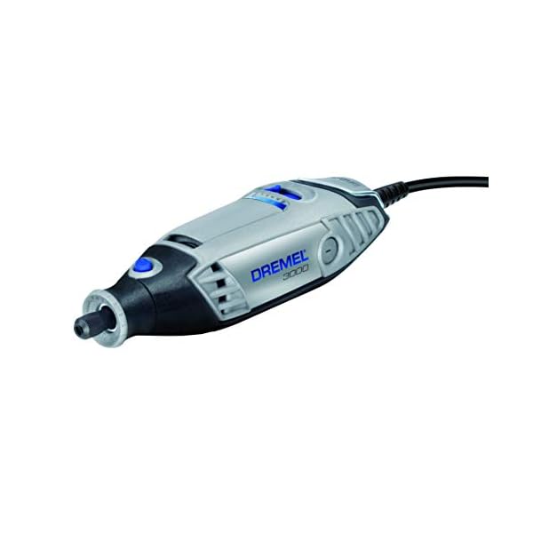 Dremel 3000 Multifunktionswerkzeug 130W, Set mit 5 ZubehÃ¶rteilen, Variable Drehzal 10.000-33.000 U/min zum Schneiden, Schleifen, Gravieren, Polieren, SchÃ¤rfen, Reinigen, Schnitzen, F0133000JU – Bild 4