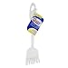 Quickie Dish Brush, Long Handle, White, Dish Scrub Brush for Cleaning, Pots/Pans/Kitchen