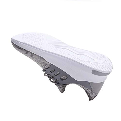 Wander G Men's Women's Slip on Sneakers Fashion Lightweight Running Shoes Casual Athletic Shoes for Walking (40,Grey) - Thumbnail 3