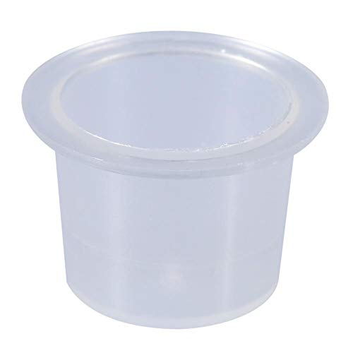 Ink Cap,1000Pcs/Bag Tattoo Ink Cap Cup Plastic Microblading Pigment Accessories Holder Container 3Sizes(#3)
