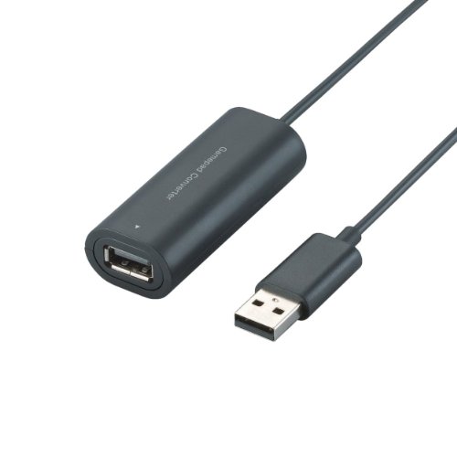 エレコム ゲームパッドコンバータ USB接続 プレステ3コントローラ対応 1ポート ブラックの商品画像