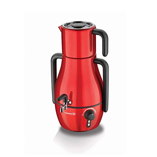 Buy Korkmaz Demfora Tea and Coffee Maker Red at Ubuy Oman