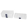 uxcell-Plastic-Fishing-Lure-Bait-Storage-Tackle-Box-Case-Container-4PCS-Clear