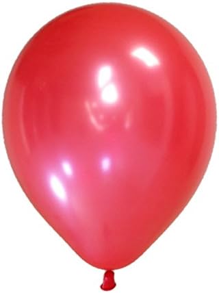 50-count 12" Balloons Round Standard (Red)
