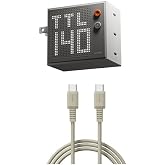 Retro Cable and Pixel 140W Laptop Charger Bundle