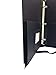 MSP Professional 3 Rings Portfolio Organizer, Music Choral Folder with, Handle, Detachable Strap and Bonus Item: Plastic Strip Magazine Holders- Black (MSP-210S - 9.5