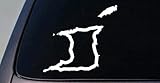 TRINIDAD AND TOBAGO country sticker truck car window vinyl decal 6