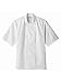 Five Star 18001 Unisex Short Sleeve Chef Jacket White M