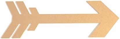 Simply Famous Unfinished MDF Board Arrow