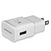 Samsung Fast Charging Adapter Travel Charger  for Galaxy S6/Edge/Edge-6/Note 4 with 5-foot (1.8 Meters) Micro USB Data Charge Sync Cable - White