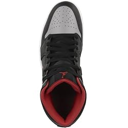 Nike Air Jordan 1 Mid Men's Shoes Black/Cement