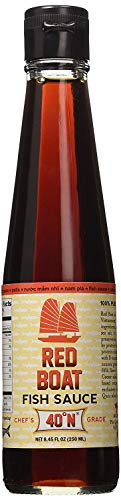 Red Boat Fish Sauce 2 pack, 8.45 Ounce - Chef's Grade, Gluten Free, Sustainably Sourced & Artisan Processed, 100% Pure, Protein Rich, No Added MSG or Preservatives.