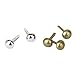 Mini Parisienne Round Head Clips in Assorted Colours for Scrapbooking - 200 Pieces