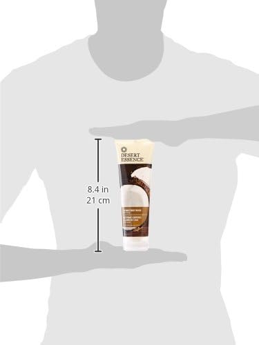 Desert Essence Coconut Body Wash 235 ml, 235 ml (Pack of 1) - Image 4