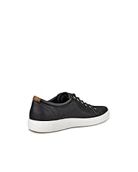 ECCO Men's Soft 7 Sneaker, Black, 8-8.5