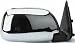 89-95 TOYOTA PICKUP MIRROR RH (PASSENGER SIDE) TRUCK, Manual, Chrome, Corner Mount (1989 89 1990 90 1991 91 1992 92 1993 93 1994 94 1995 95) TY10R 8791089140