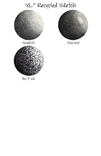 Canson XL Series Recycled Paper Sketch Pad, Fold Over, 50 Pound, 18 x 24 Inch, 50 Sheets