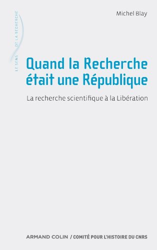 Quand la recherche était une république