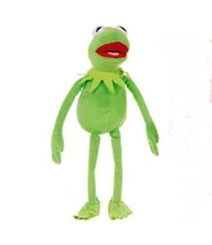 20 Zoll Kermit Das Frosch - Das Muppets Stofftier Mit Beanie Schnorrer