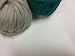 Merino Wool Super Chunky Yarn- Bulky Roving Yarn for Finger Knitting,Crocheting Felting,Making Rugs Blanket and Crafts by FLORAKNIT (Light Gray, Medium-20mm 0.55LB)