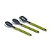 Joseph Joseph 10177 Elevate Silicone Kitchen Utensil Set, 3-piece, Gray/Green