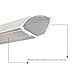 InstallerParts Small Corner Duct Cable Raceway - White - 1.69