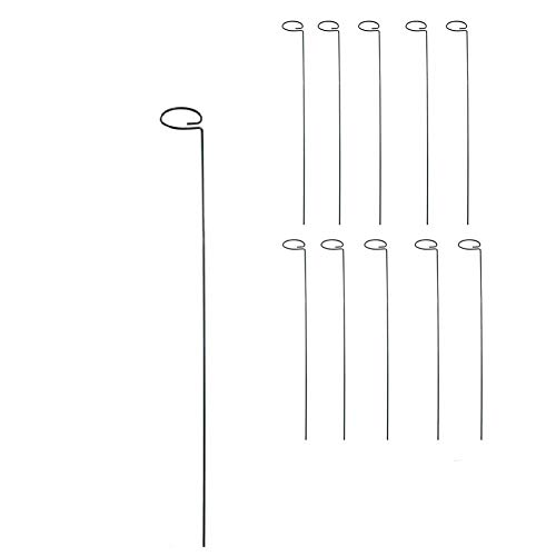 MTB 36 inch Single Stem Plant Support Stakes, Pack of 10