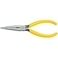 Klein Tools D203-7 Needle Nose Pliers, Long Nose Side Cutters, Heavy Duty Alligator Pliers, 7-Inch