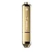 Easy Grinder Electric Spice Herb Grinder and Dispenser with Replacement Blades 2.5g Storage Chamber, Adjustable Magnetic Swing Tip, Rechargeable Battery, USB cord, and Cleaning Brush Gold
