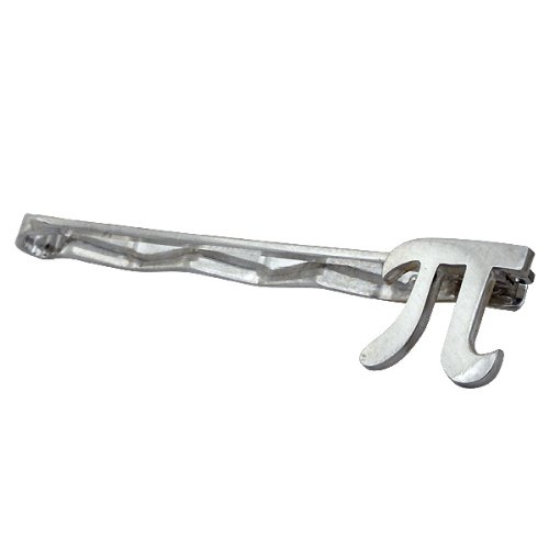 ZAUNICK Pi Tie Clip Sterling Silver