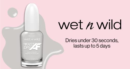 wet n wild Fast Dry AF Nail Polish, Quick 40 Second Dry Time, Long Lasting High-Shine - Get Stoned - Image 7