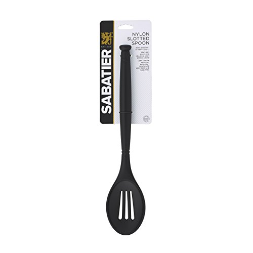 Sabatier High Heat Slotted Spoon Black