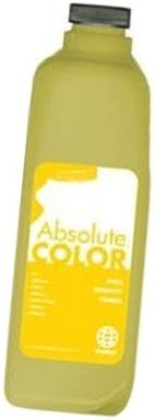 1 liter (Dye) BULK Yellow Universal Refill Ink for HP all inkjet Printers + 2 Syranges, 2 Needles
