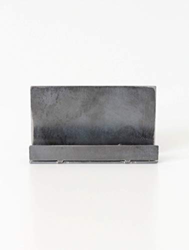 Modern Metal Business Card Holder for Desk | modern desk decor office desk organizer rustic industrial office desk accessories for men - Thumbnail 7