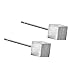 925 Sterling Silver Small Elegant Cube Women Stud Earrings for Women Party