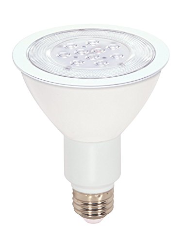 (Case of 6) Satco S9089 11 Watt (75 Watt) PAR30 Long Neck LED Cool White 4000K 25 Beam Ditto Light B