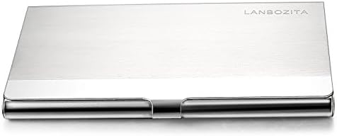 LANBOZITA sku4 Unisex Business Card Holder, Small
