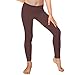 STRETCH IS COMFORT Girl's Cotton Leggings Brown Large