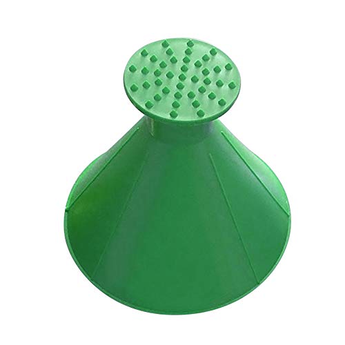Cyhulu Scrape A Round Magic Ice Scraper, Novelty Design Car Windshield Magic Cone-Shaped Snow Scraper Shovel Tool for Car Window Side Ice Clean - Thumbnail 5